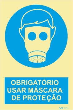 Sinais de Obrigação - Vinil 150x200mm