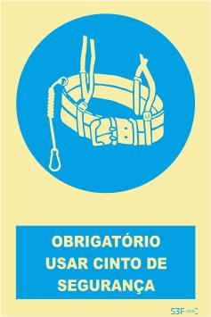 Sinais de Obrigação - Vinil 400x600mm