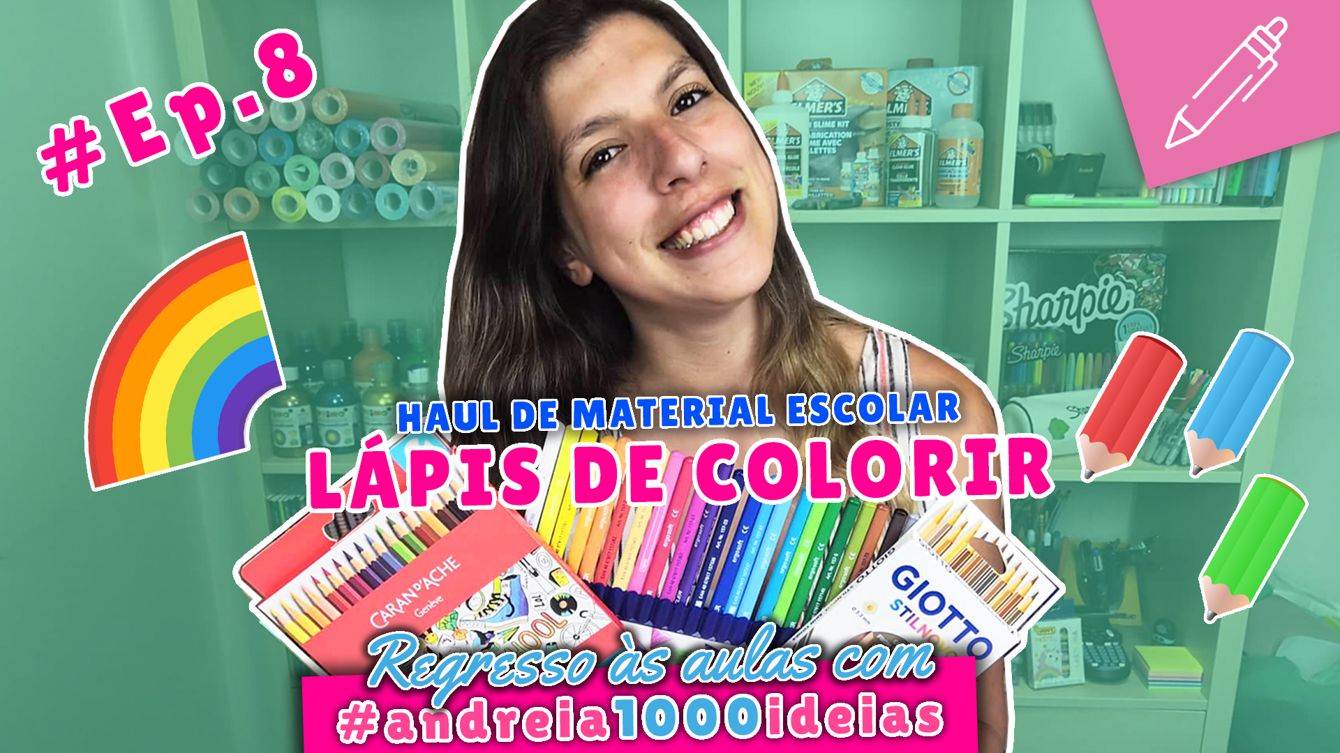 Haul Material Escolar 2020 Lapis De Cor Regresso As Aulas JBnet Pt