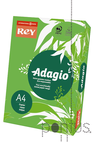 ADAGIO Papel 80g A4 500f Azul Intenso I 51 JBnet Pt