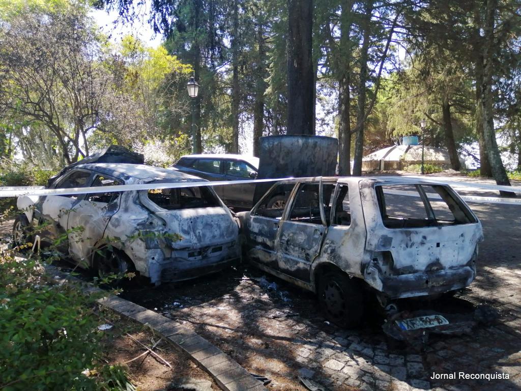 Castelo Branco Pj Investiga Inc Ndio Em Viaturas No Castelo Reconquista