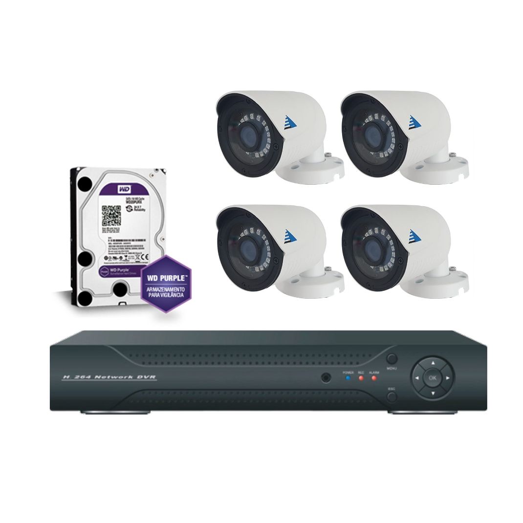 DVR, NVR e Kits CCTV