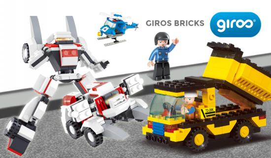 Giros Bricks, Legos Incríveis