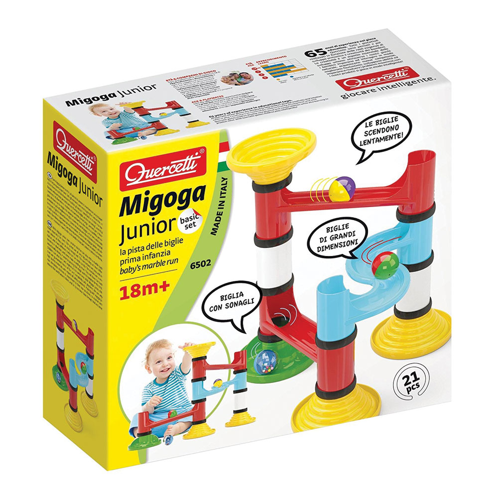 First Toys Migoga Carrera de Bolas Junior Basico 22 pz | Brinquedos,  Papelaria, Moda e Acessórios