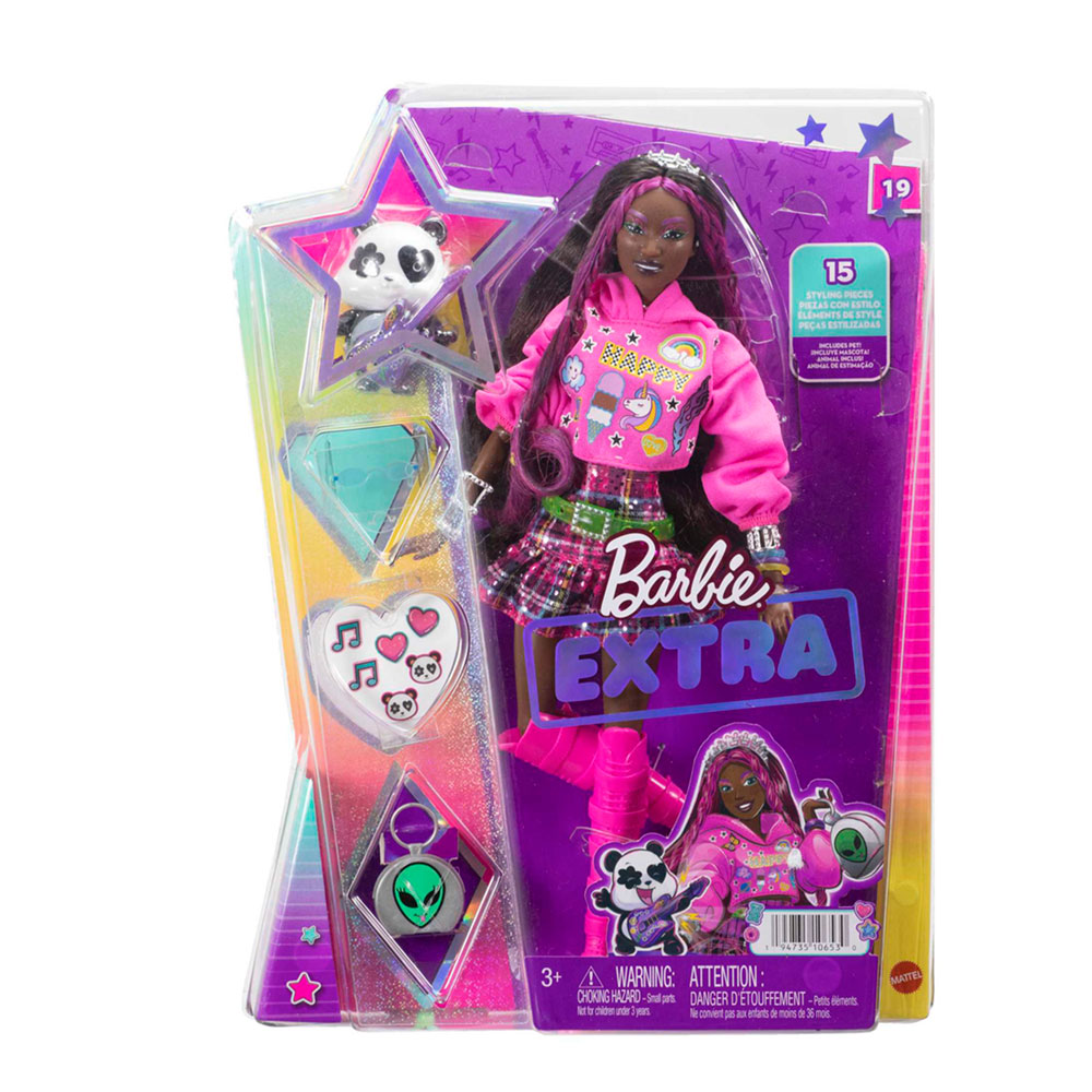 Barbie Extra Pink Set | Brinquedos, Papelaria, Moda e Acessórios