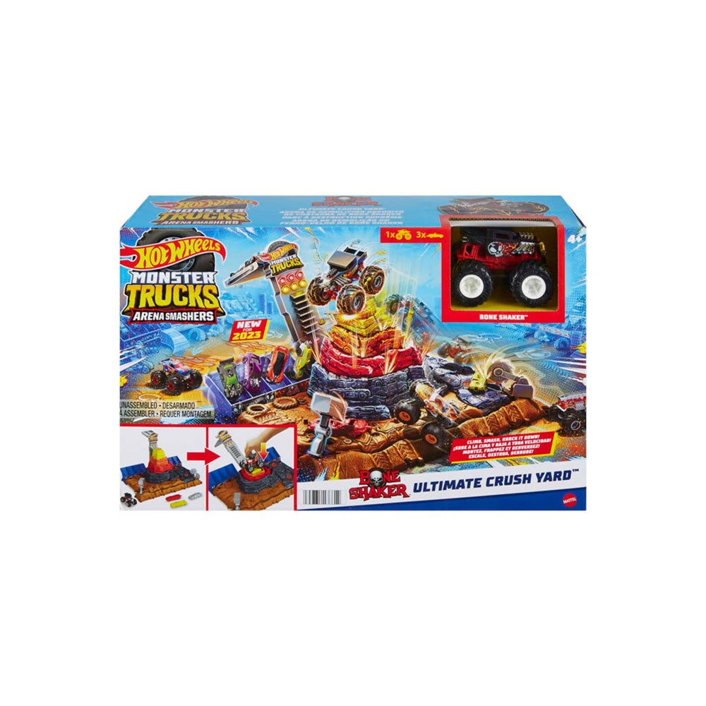 Hot Wheels Monster Trucks - Arena World Pista Central