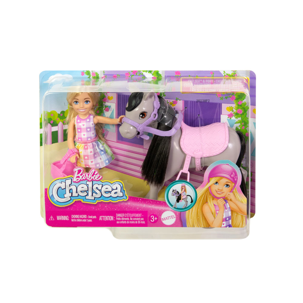 Barbie Chelsea and her Pony Brinquedos Papelaria Moda e Acessorios