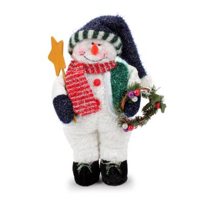 Decorative Snowman with Star
