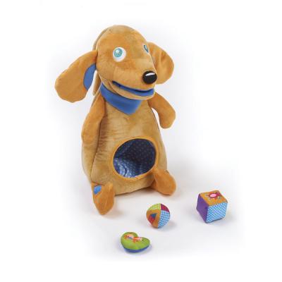 Oops Activity Soft Toy with Blocks Dog