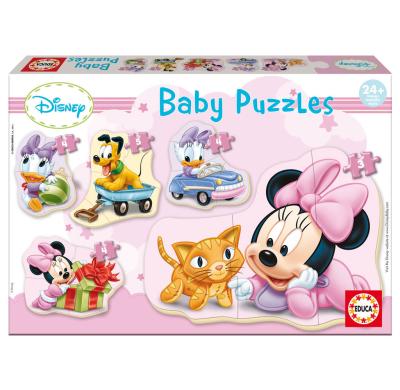 5 Baby Puzzles Minnie
