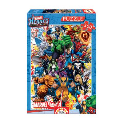 Puzzle 500 Marvel Heroes
