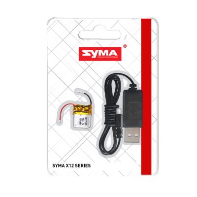 Set X12 Bateria 3.7 + Cabo USB Syma