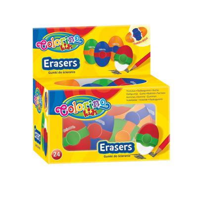 DIS Double Sided Erasers 24 Pcs