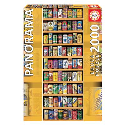 Puzzle 2000 Panorama Soft Cans