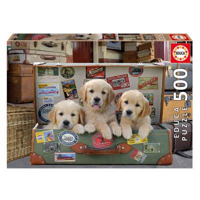 Puzzle 500 Puppies in Bag
