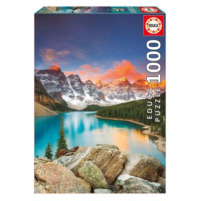 Puzzle 1000 Lago Moraine Canadá