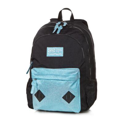 Hippie Backpack Blue Glitter