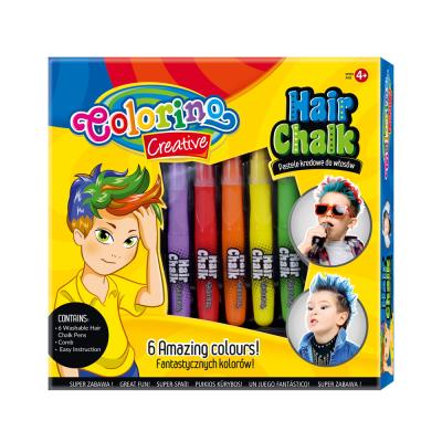 Hair Chalk For Boys Set 6 Pcs Mix