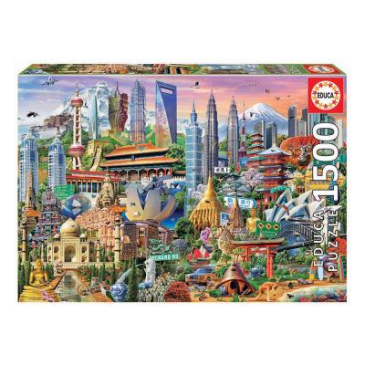 Puzzle 1500 Símbolos da Ásia