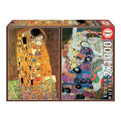 Puzzle 2X1000 Gustav Klimt