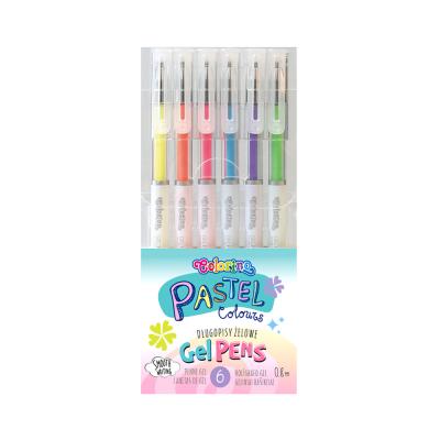 Pastel Gel Pens 6 Colours