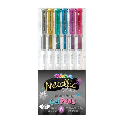 Metallic Gel Pens 6 Colours