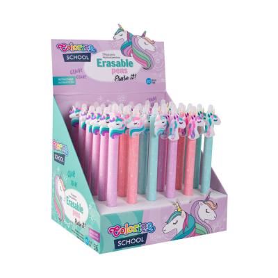 Unicorns Retractable Erasable pens DIS 36 pcs