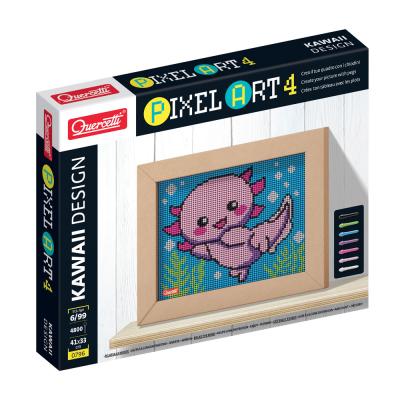 Pixel Art 4 tav. Kawaii Axolotl