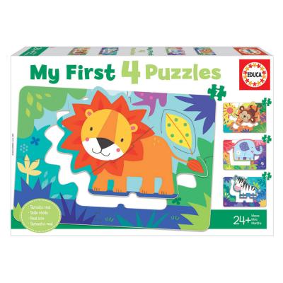 My First Puzzles Jungle Animals 5-6-7-8