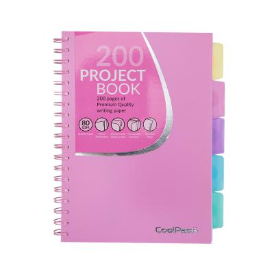 Spiral Note Book B5 Pastel Pink