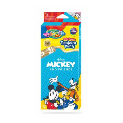 Caixa 12 Cores Guaches Colorino Disney Mickey