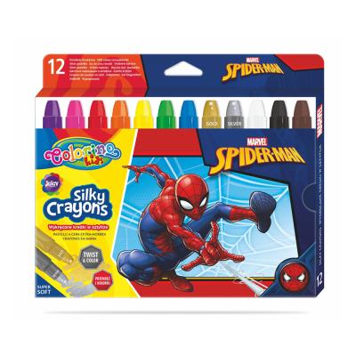 Caixa 12 Crayons Colorino Disney Spiderman