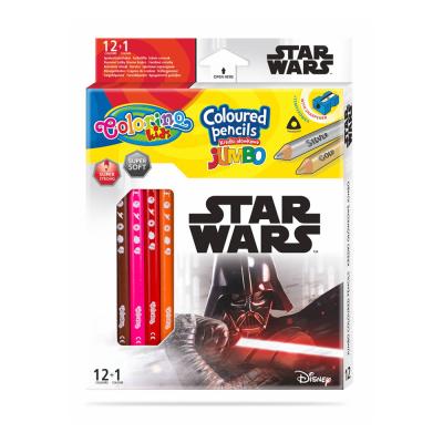 Set 12 Pencils + 1 Colorino Disney Star Wars