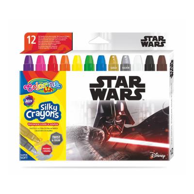 Set 12 Crayons Colorino Disney Star Wars