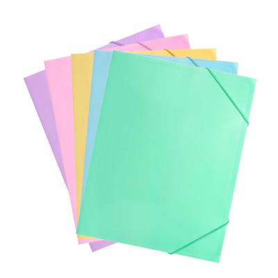 Flap Folder A4 Pastel 5 Assort.