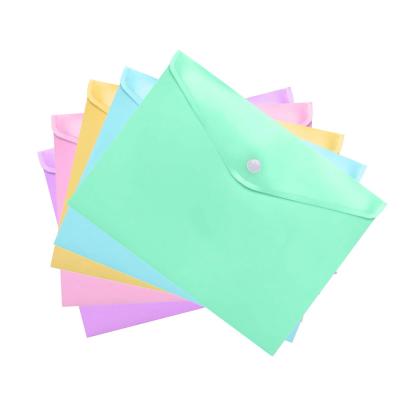 A4 Document Envelope Pastel 6x Bag 5 Assort.