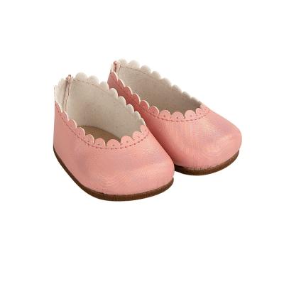 Reborns Set Sapatos Básicos Rosa Bonecos 45 cm
