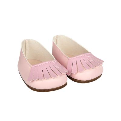 Reborns Set Pink Fringe Shoes Dolls 45 cm