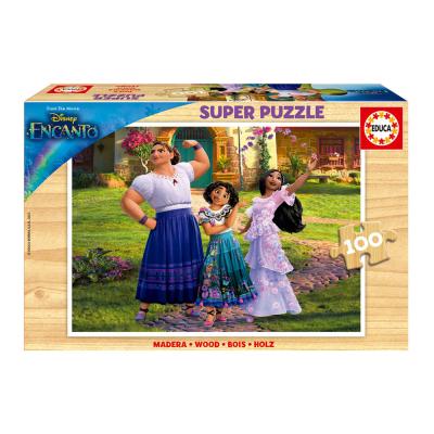 Super Puzzle Madeira 100 Encanto Disney