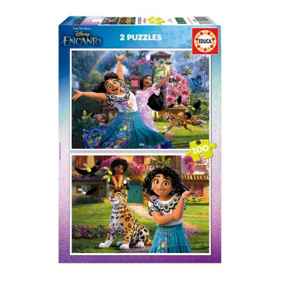 2x Puzzle 100 Encanto Disney