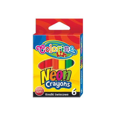 Neon Crayons 6 Colours