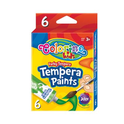 Tempera Paints 6 Colours in Tubes 12 Ml