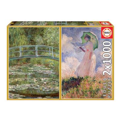 Puzzle 2X1000 Claude Monet