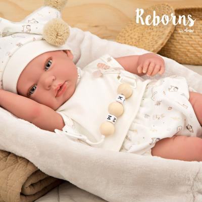 Arias Reborn 40 cm Aday with Carrycot
