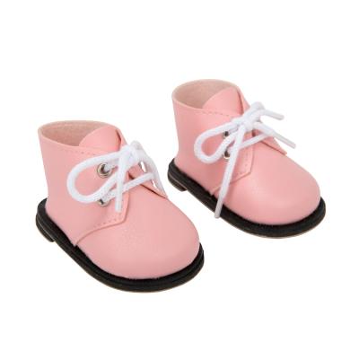 Pink Boot Set for Dolls 45 cm