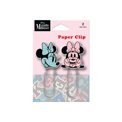 Clips with Eraser 2 Assort. Minnie Mouse