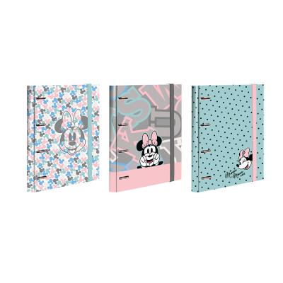 File Rings with Elastic and Separators Minnie Mouse