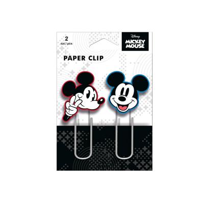 Clips with Eraser 2 Assort. Mickey Mouse