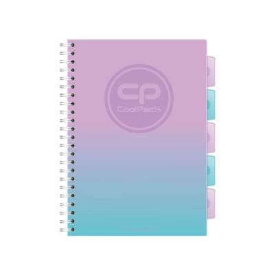 Caderno A4 com Separadores Blueberry