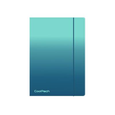 Flap Folder A4 Blue Lagoon